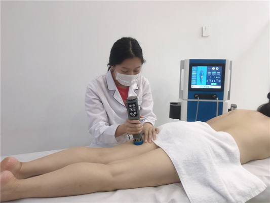 Máquina de la terapia de la onda de choque 16HZ para el alivio del dolor del hombro