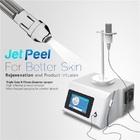 Línea triple 0.15m m del dispositivo de la belleza de la máquina de Jet Peel del balneario de la piel para mejor absorber