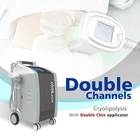 El más nuevo Cryolipolysis de congelación gordo Chin Treatment Double Cryo Machine 4 manijas canaliza adelgazar de congelación fresco de las grasas de cuerpo