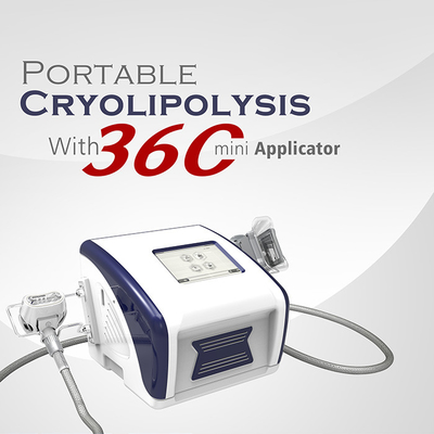 máquina de congelación gorda de Cryolipolysis del hogar de 350W 4 Hadles