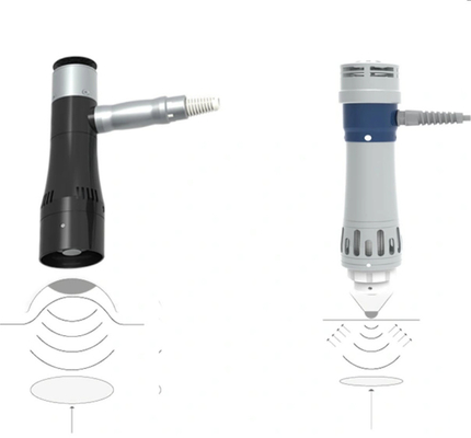 Limpie la máquina de la fisioterapia con la aspiradora de la onda expansiva para el tratamiento del ED