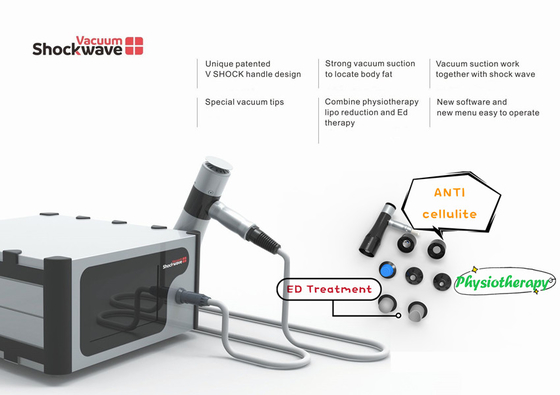 Las celulitis del vacío de la onda expansiva reducen la máquina para la terapia de Phsio