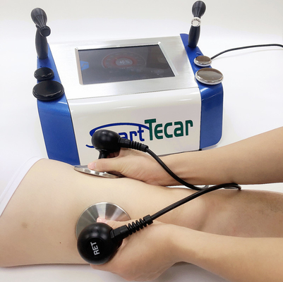 Dispositivo de Physiotherap Smart Tecar de la diatermia de Terapia con 2 manijas