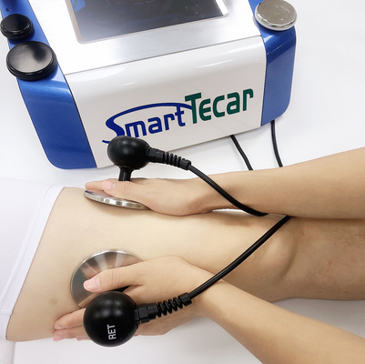 Máquina de diatermia de la terapia de 300KHZ y de 448LMZ 10,4” Tecar para el alivio del dolor