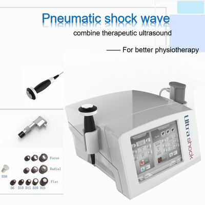 Equipo neumático de la onda de choque de Ultrashock de la máquina de la terapia del dolor de cuerpo físico del ultrasonido de la onda expansiva