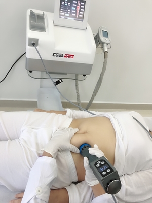 Máquina de congelación gorda de ESWT + de Cryolipolysis Cryolipolysis con la onda expansiva 2 en 1 terapia de la máquina