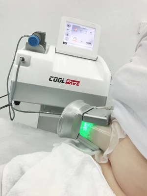 Máquina de congelación gorda de ESWT Cryolipolysis con la onda expansiva 2 en 1 terapia de la máquina