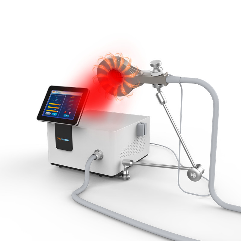 Máquina trasera profesional de la terapia del magneto del alivio del dolor con la pantalla táctil de 10,4 pulgadas