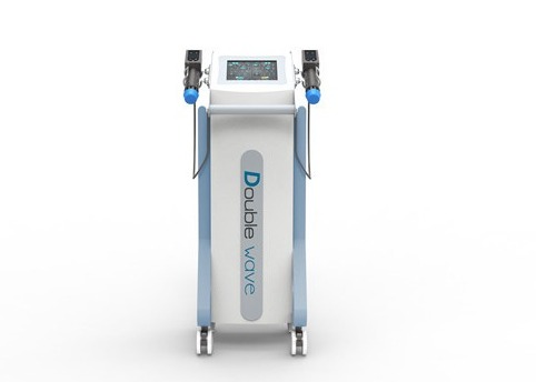 Tipo dual máquina electromágnetica de la terapia, máquina de la onda de la onda de choque de la fisioterapia