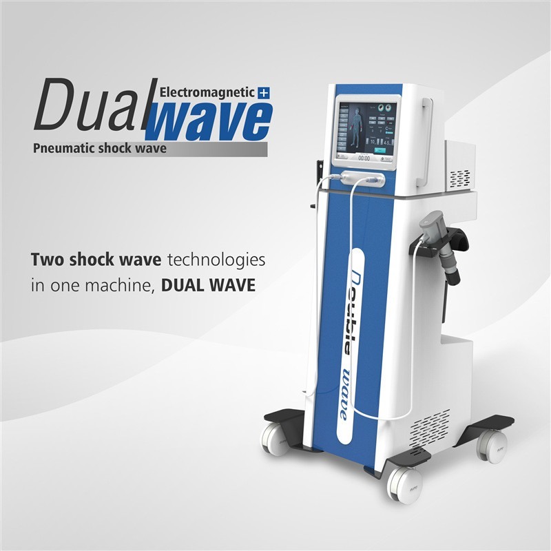 Terapia doble del ultrasonido de la onda de choque de la onda de la máquina de la terapia de ESWT   Onda expansiva de la máquina de la disfunción eréctil para el hombre