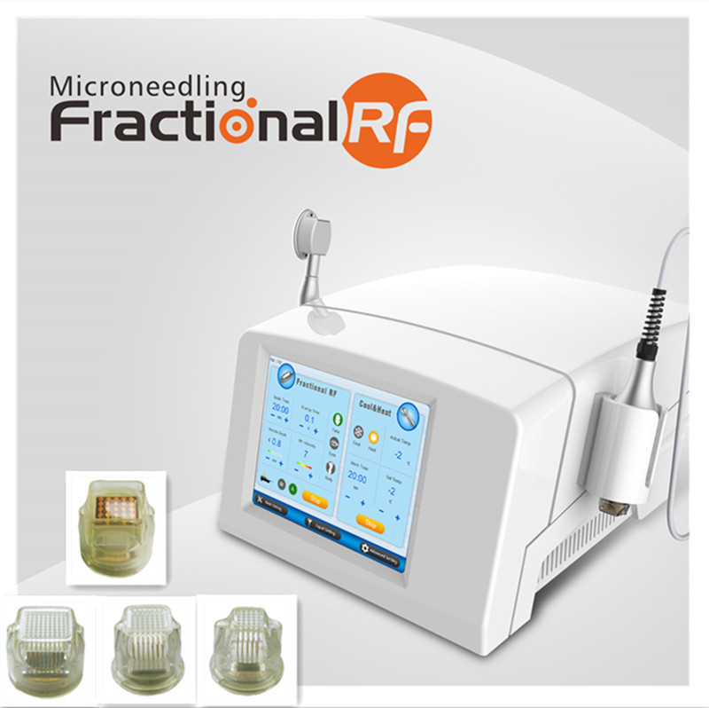 Elevación de cara fraccionaria de enfriamiento termal de Microneedling RF de 10,4 pulgadas