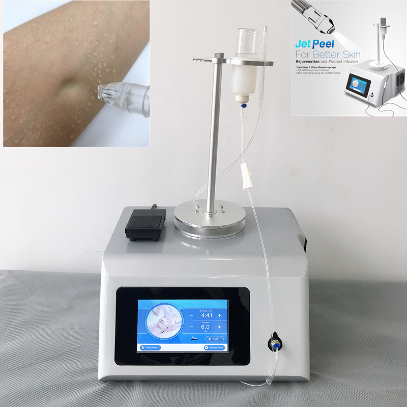 Oxígeno Jet Peel Machine Skin Rejuvenate facial del agua