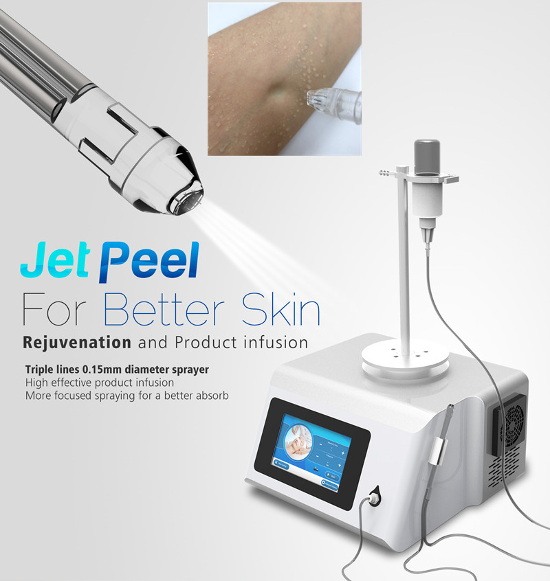 Hidratos Jet Peel Skin Rejuvenation Machine con la presión de 6 barras