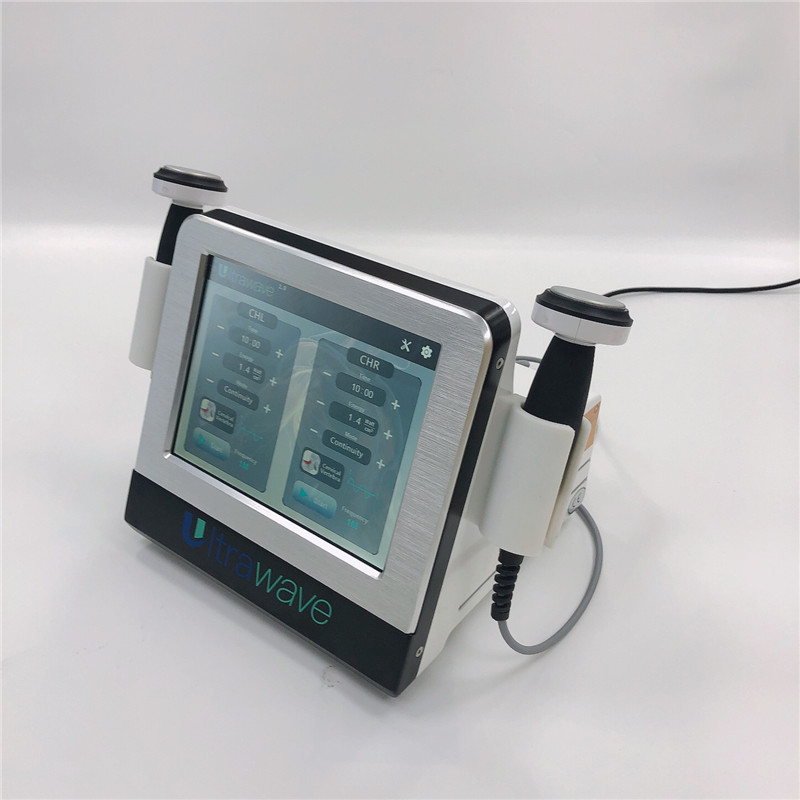 El doble de Ultrawave canaliza la máquina de la fisioterapia del ultrasonido para la atención sanitaria del cuerpo