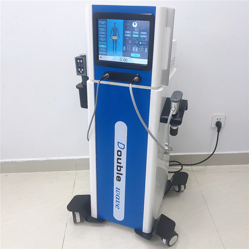 Máquina extracorporal de la terapia de la onda expansiva en fasciitis plantar musculoesquelético