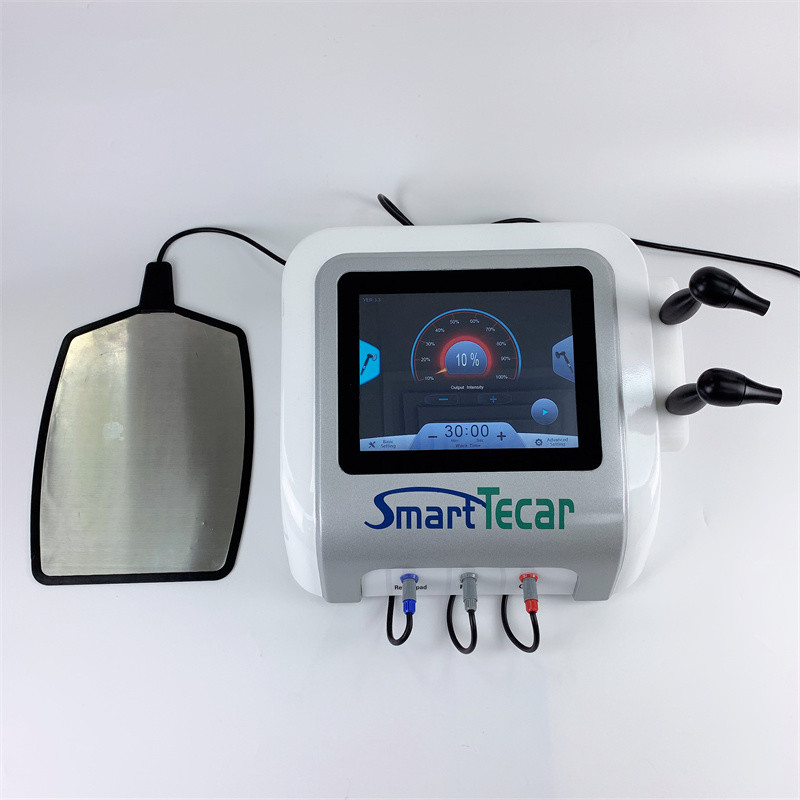 radioinstrumento portátil del masaje del cuerpo de máquina de la terapia de 300W Tecar