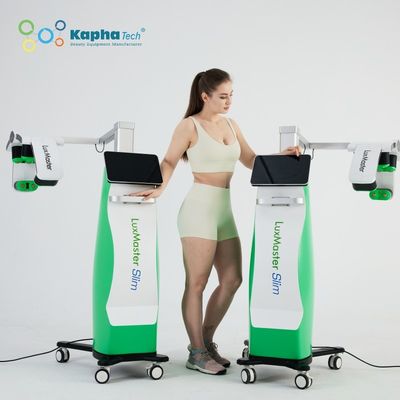 Diodo frío delgado Emerald Laser Fat Reduce Device del verde de la máquina 10D de la fisioterapia del laser